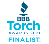 Better Business Bureau Torch Awards Finalist, 2021