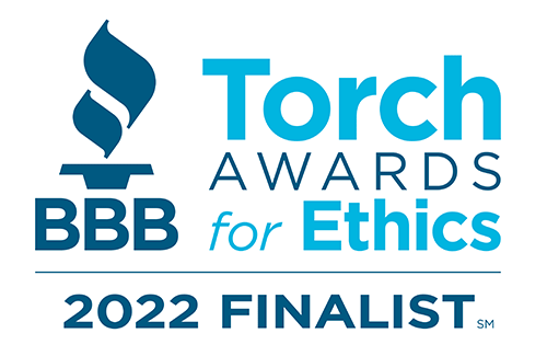 Badge of Torch Awards BBB for Ethics 2022Final